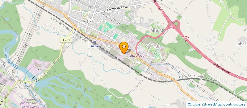 localisation de l'entreprise DIGURA à ARTIX