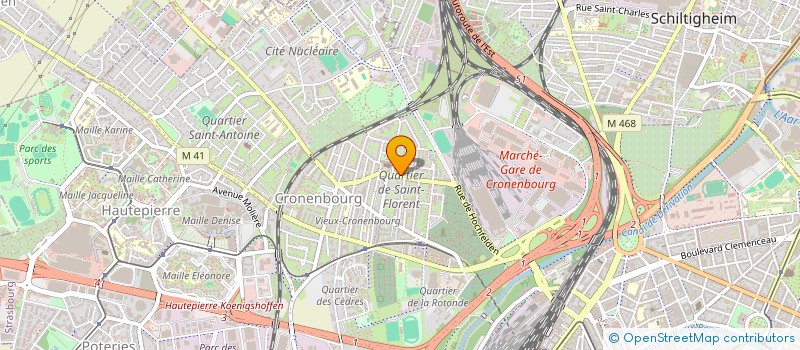 localisation de l'entreprise DIGY CONSULTING à STRASBOURG
