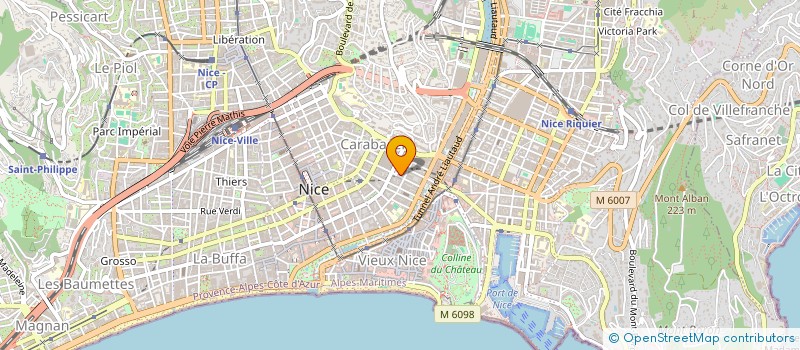 localisation de l'entreprise DIGY'SCOLAE à NICE