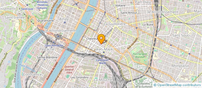 localisation de l'entreprise DIH' FLOW  LYON