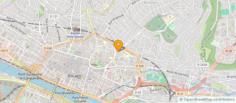 localisation de l'entreprise DIHAGO 3 à ROUEN