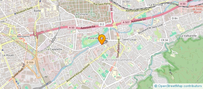 localisation de l'entreprise DIHALAL à MARSEILLE