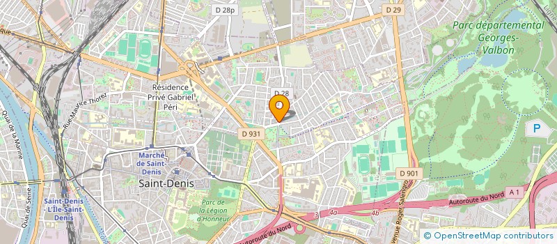 localisation de l'entreprise DIHMANI  SAINT-DENIS