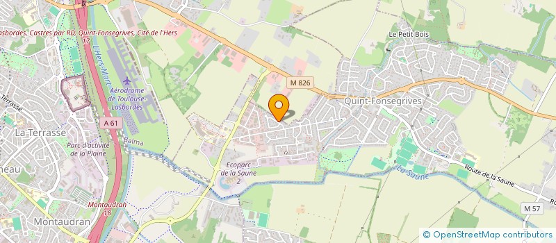 localisation de l'entreprise DIIJO  QUINT-FONSEGRIVES