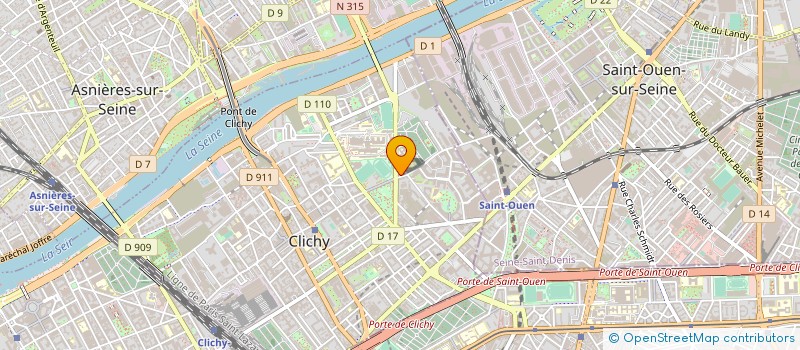 localisation de l'entreprise DIIVII à CLICHY