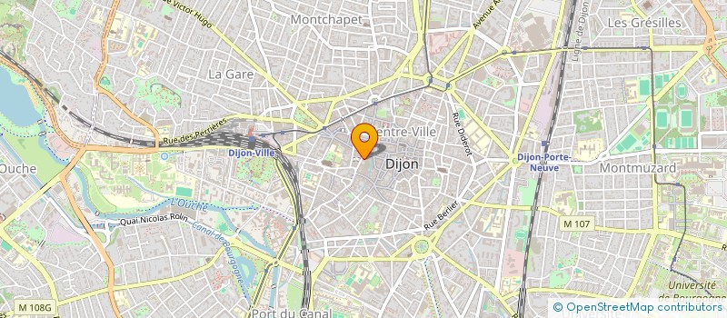 localisation de l'entreprise DIJ BANG à DIJON