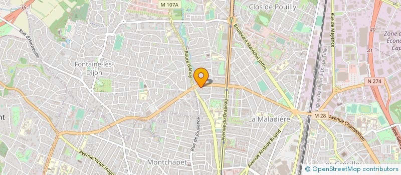 localisation de l'entreprise DIJIDIAG à DIJON