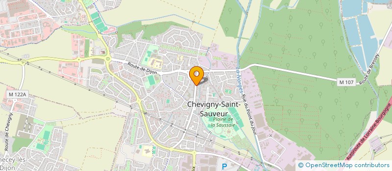 localisation de l'entreprise DIJO  CHEVIGNY-SAINT-SAUVEUR