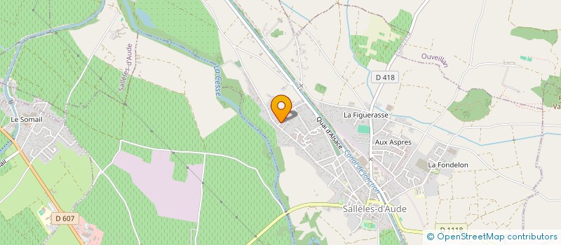 localisation de l'entreprise DIJOL BATIMENT  SALLELES-D'AUDE