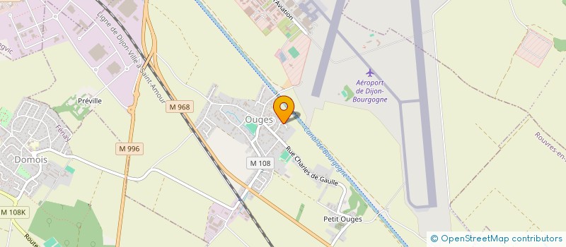 localisation de l'entreprise DIJON & CO...LOCATION  OUGES