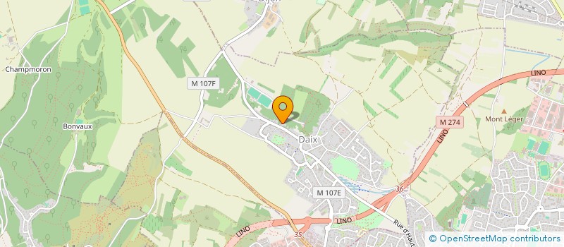 localisation de l'entreprise DIJON PISCINE SPA  DAIX