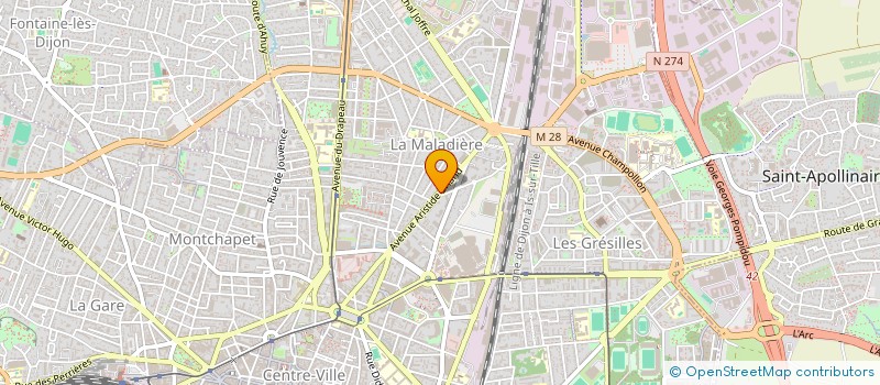 localisation de l'entreprise DIJON-PLAT-NET.COM  DIJON