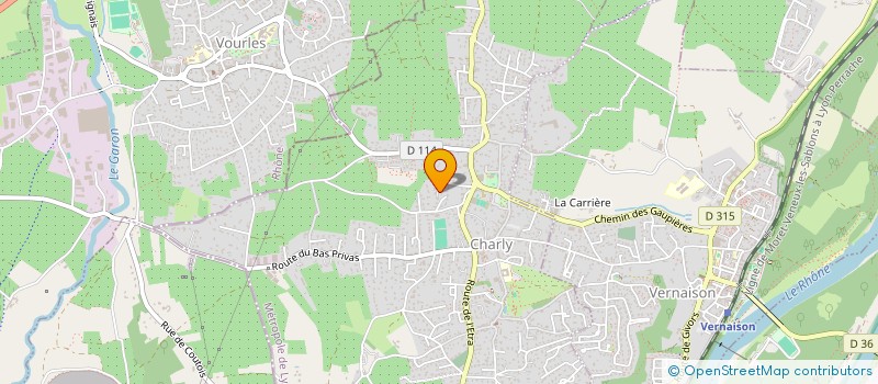 localisation de l'entreprise DIJON POSTE SCI  CHARLY