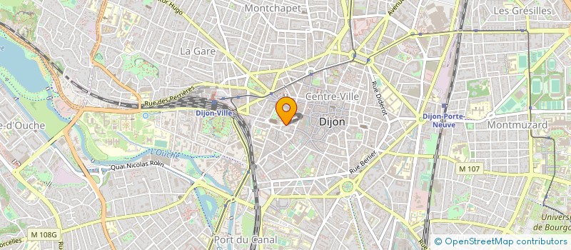 localisation de l'entreprise DIJONSCOPE à DIJON
