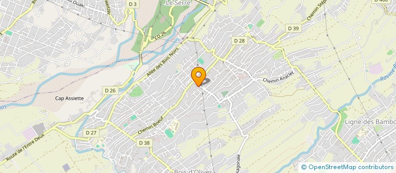 localisation de l'entreprise DIJOUX COORDINATION à SAINT-PIERRE