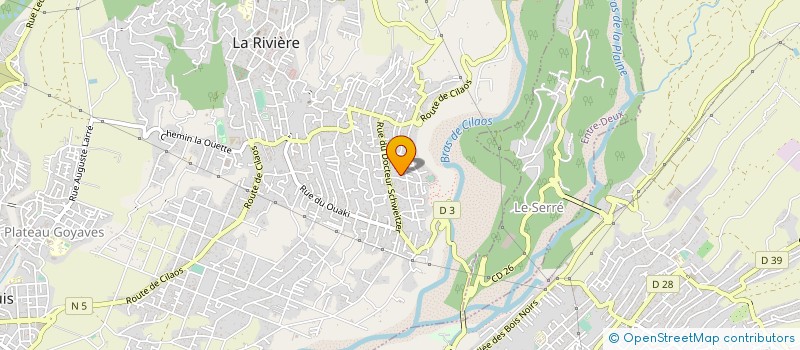 localisation de l'entreprise DIJOUX RENOVATIONS SERVICES à SAINT-LOUIS