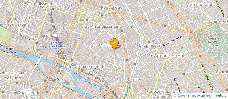 localisation de l'entreprise DIKA à PARIS