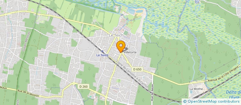 localisation de l'entreprise DIKAG  LE TEICH