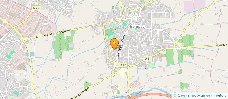 localisation de l'entreprise DIKAION à BOMPAS