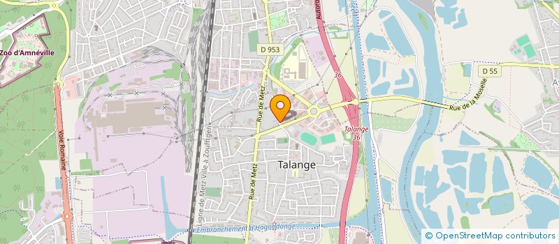 localisation de l'entreprise DIKIAL à TALANGE