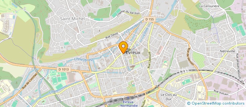 localisation de l'entreprise DIKO  EVREUX