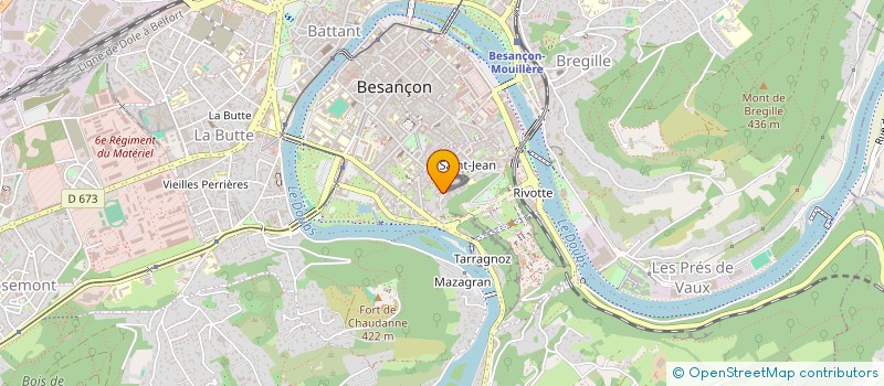 localisation de l'entreprise DIKOLO à BESANCON