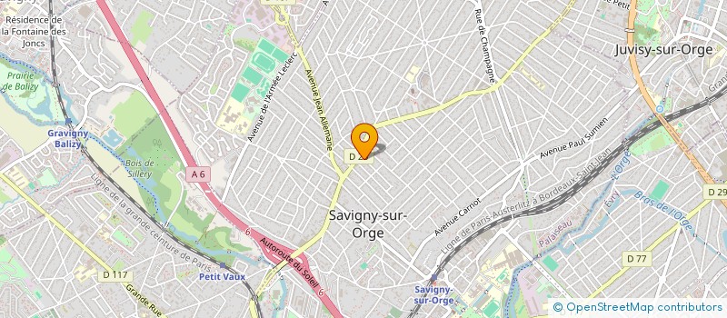 localisation de l'entreprise DIKOLO DIASPORA à SAVIGNY-SUR-ORGE
