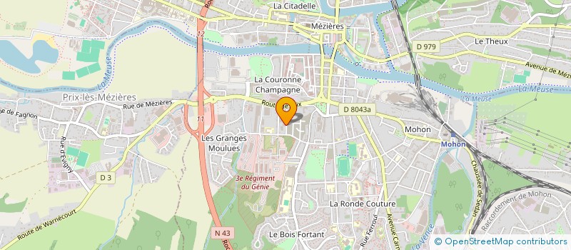 localisation de l'entreprise DIKOR CONCEPT  CHARLEVILLE-MEZIERES