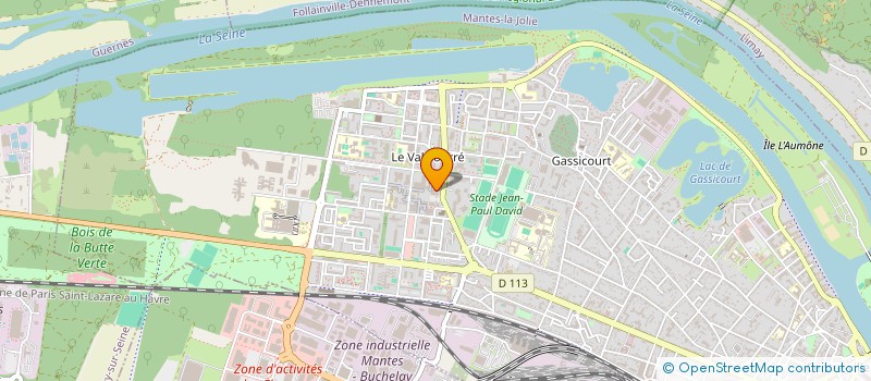 localisation de l'entreprise DIKRA  MANTES-LA-JOLIE