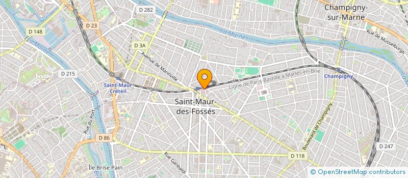 localisation de l'entreprise DIKSIL LOGISTIC SERVICE à SAINT-MAUR-DES-FOSSES