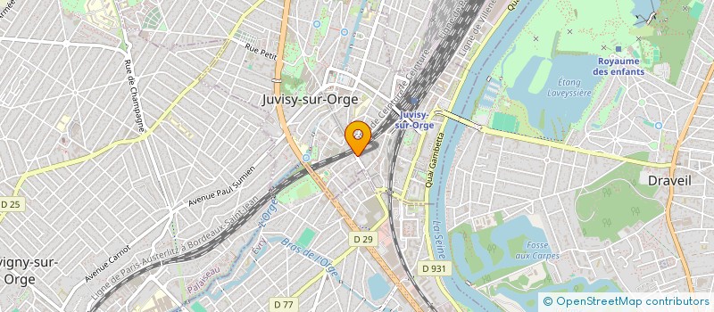 localisation de l'entreprise DIKYA à JUVISY-SUR-ORGE