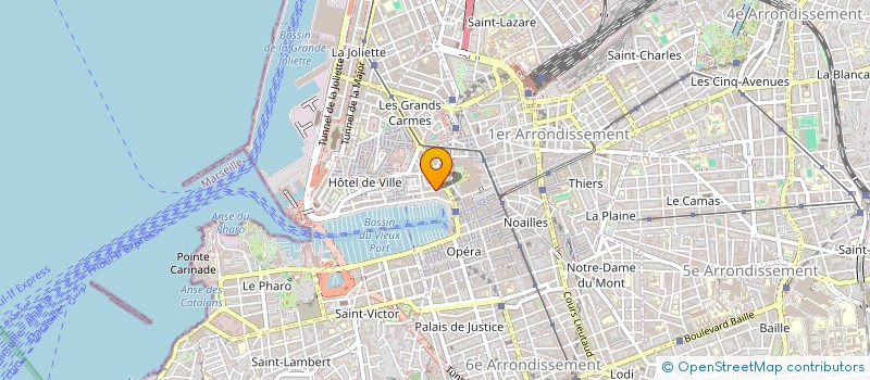 localisation de l'entreprise DIL à MARSEILLE