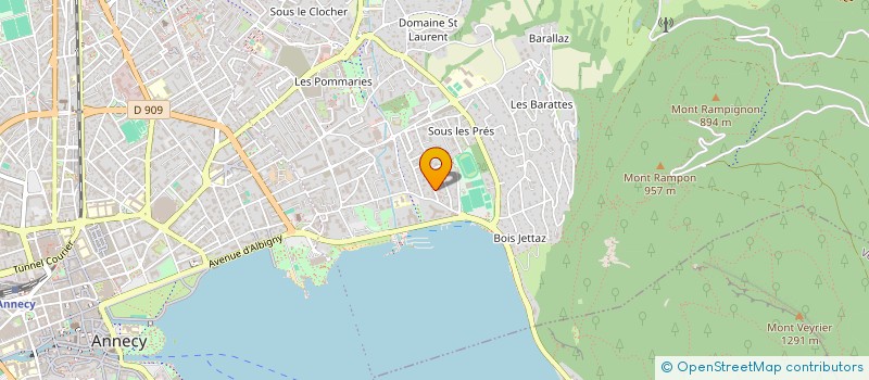 localisation de l'entreprise DIL  CLUSES