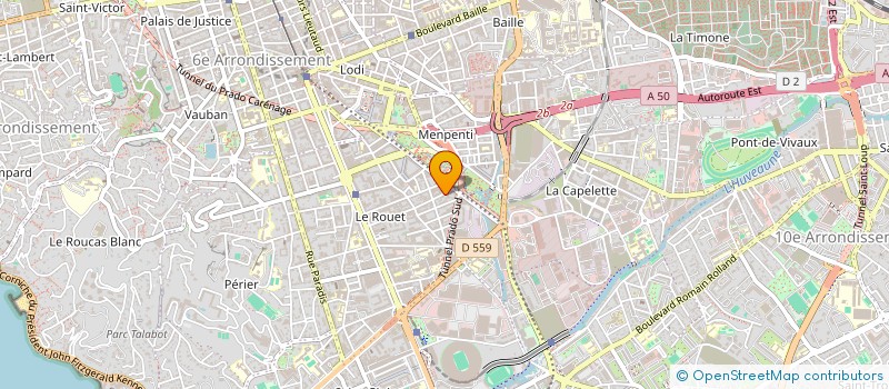 localisation de l'entreprise DILA SECURITE PRIVEE à MARSEILLE