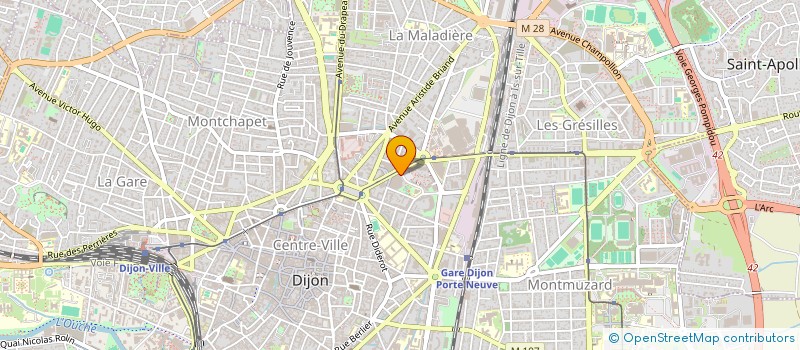 localisation de l'entreprise DILAB à DIJON