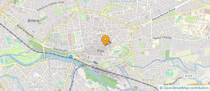 localisation de l'entreprise DILACQ à PAU