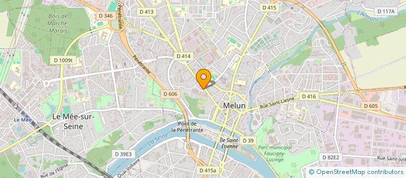 localisation de l'entreprise DILAN  MELUN