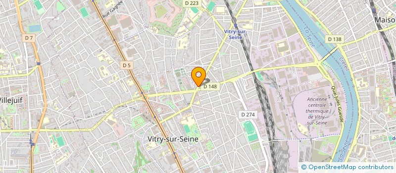 localisation de l'entreprise DILAN à VITRY-SUR-SEINE