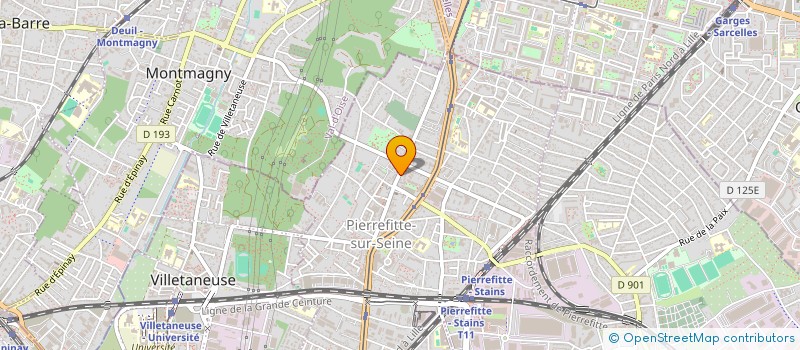 localisation de l'entreprise DILAN à PIERREFITTE-SUR-SEINE