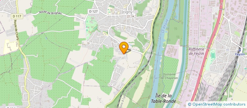 localisation de l'entreprise DILAN BAT  IRIGNY