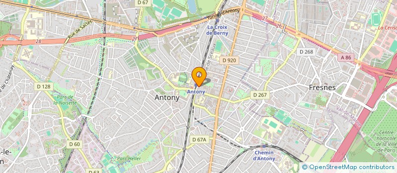 localisation de l'entreprise DILARA à ANTONY