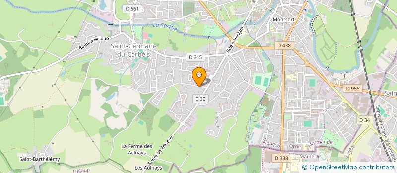 localisation de l'entreprise DILARTASIEL à SAINT-GERMAIN-DU-CORBEIS