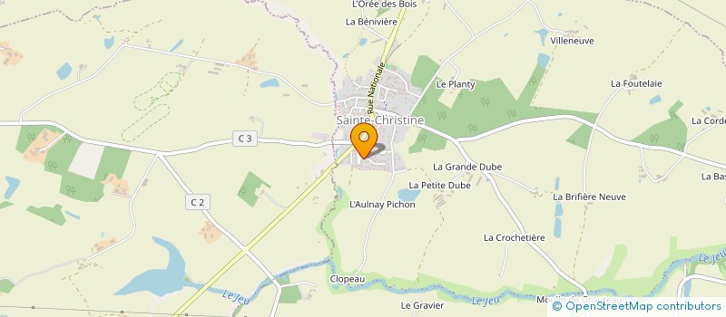 localisation de l'entreprise DILE à MAUGES-SUR-LOIRE