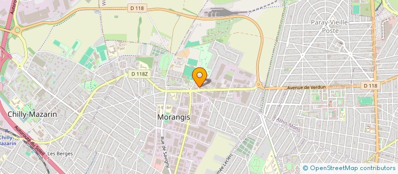 localisation de l'entreprise DILECO à MORANGIS