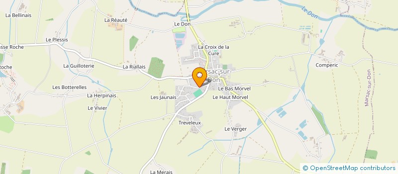 localisation de l'entreprise DILECTRO à MARSAC-SUR-DON