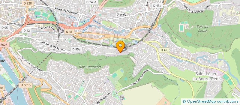 localisation de l'entreprise DILEK  SAINT-LEGER-DU-BOURG-DENIS