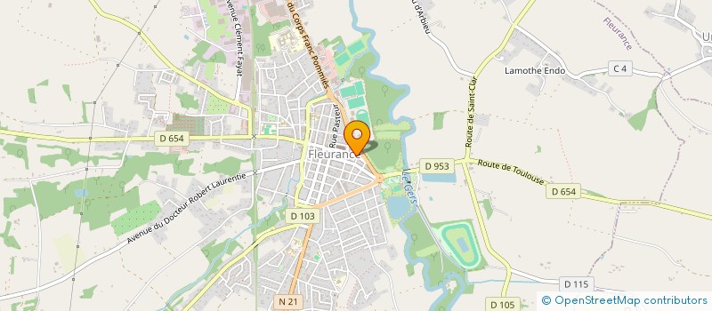 localisation de l'entreprise DILEQUENO  LECTOURE