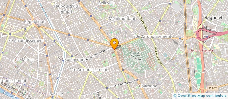 localisation de l'entreprise DILETART PRODUCTIONS  PARIS