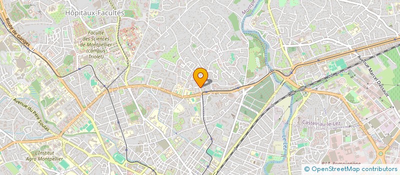 localisation de l'entreprise DILIA à MONTPELLIER