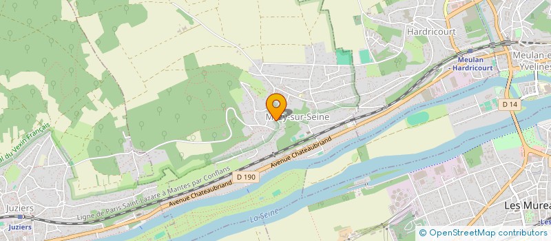 localisation de l'entreprise DILIAD à MEZY-SUR-SEINE